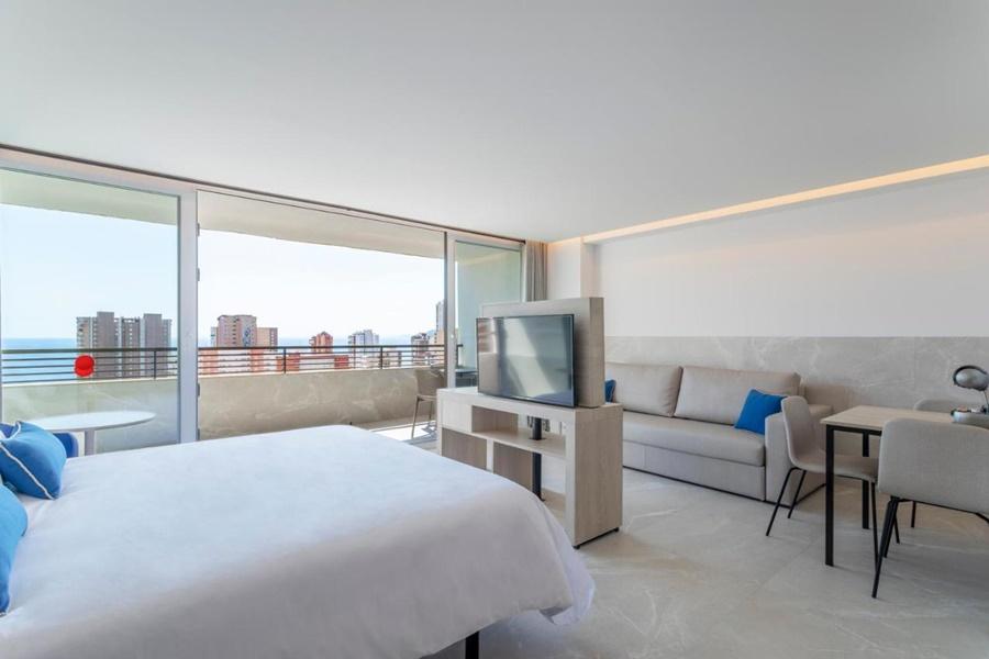 Halley Hotel & Apartments Affiliated By Melia Benidorm Eksteriør bilde